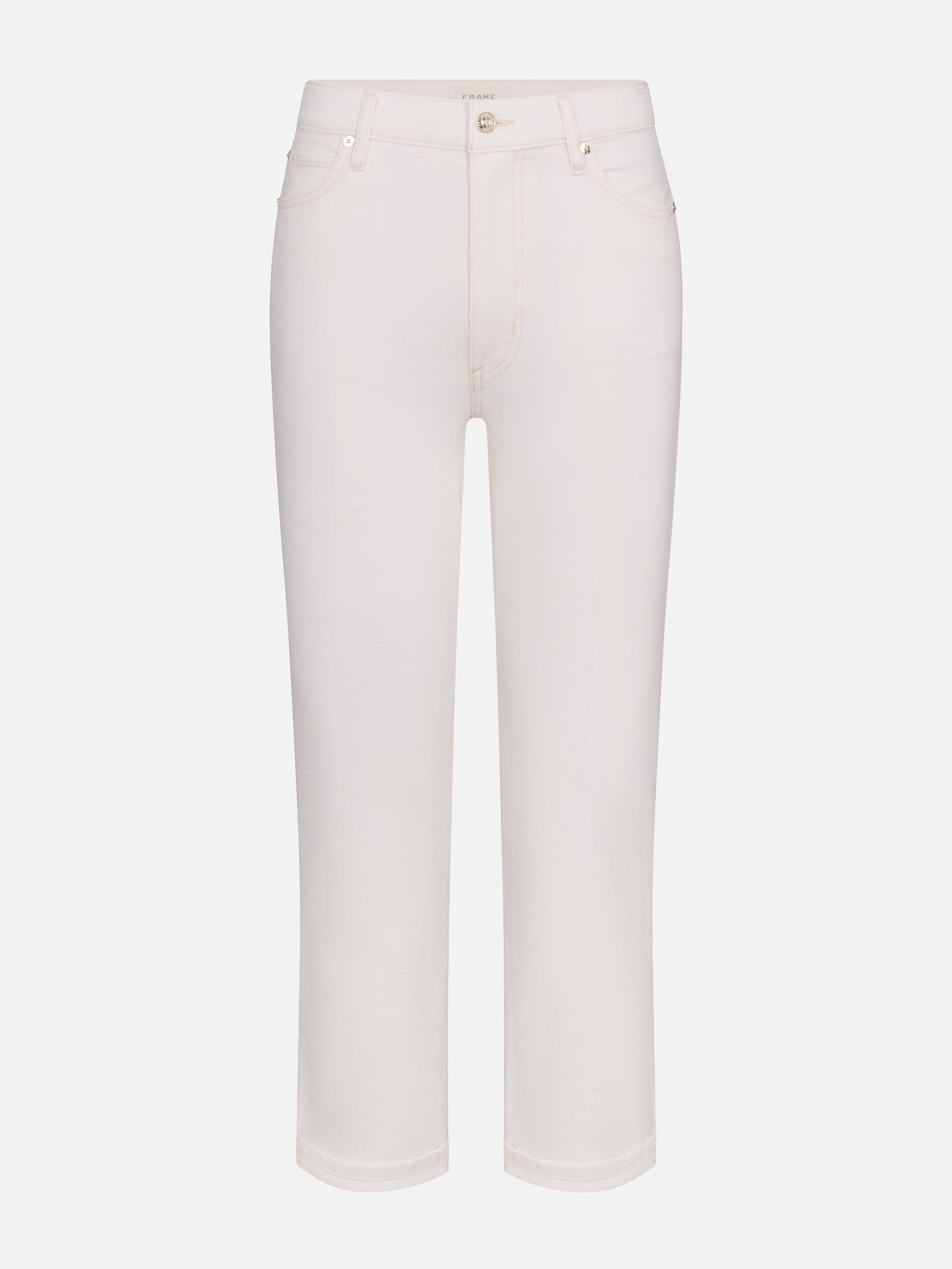 【送料&関税込】Frame White Jeans With Low Waist And Belt Lo Superlow Bootcut Women's Jeans - White | Levi's® US