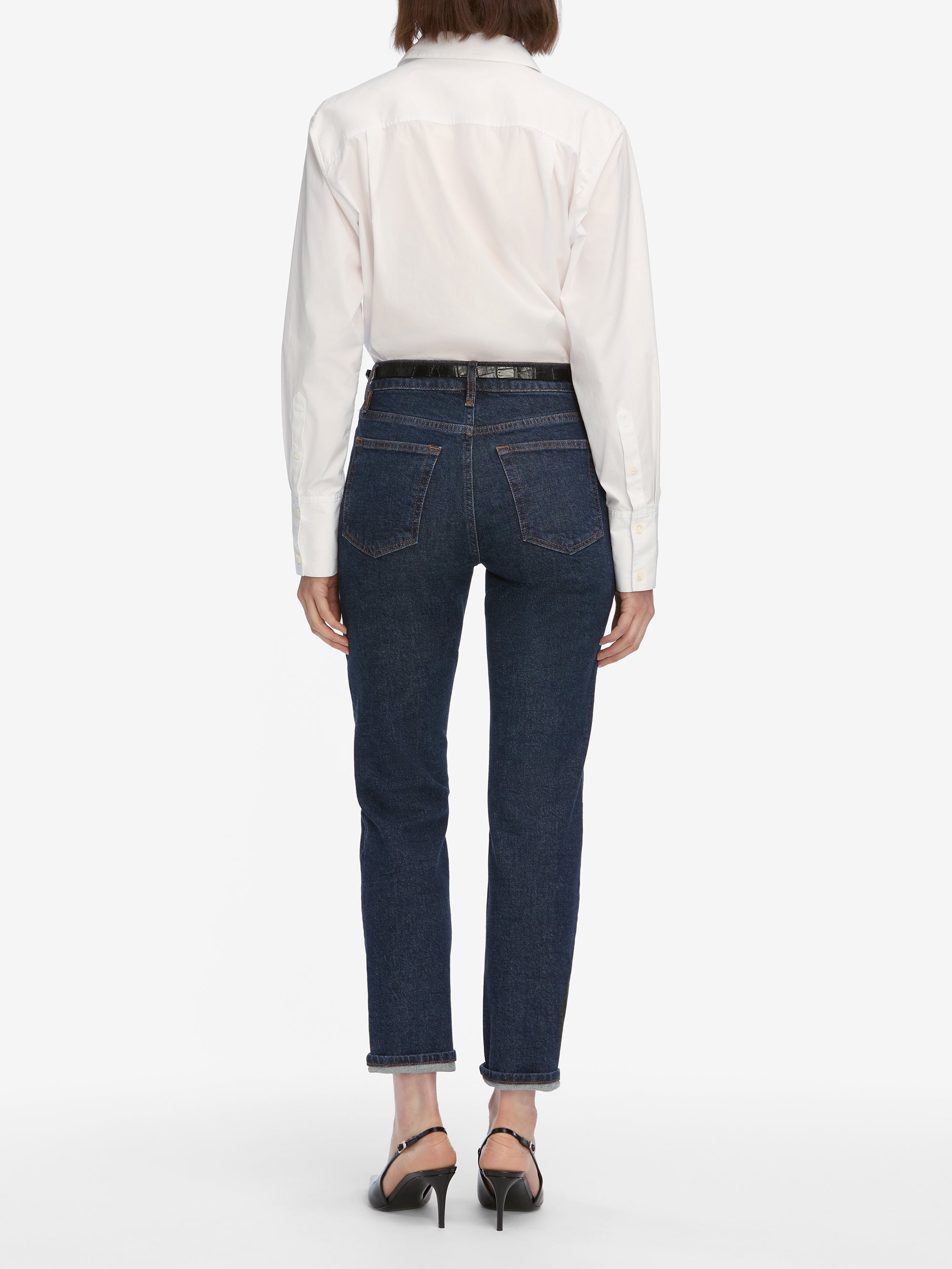 THE NINE ×OUT OF FRAMe denim 38 ワイドレック THE BUBBLE OUTLAW – FRAME