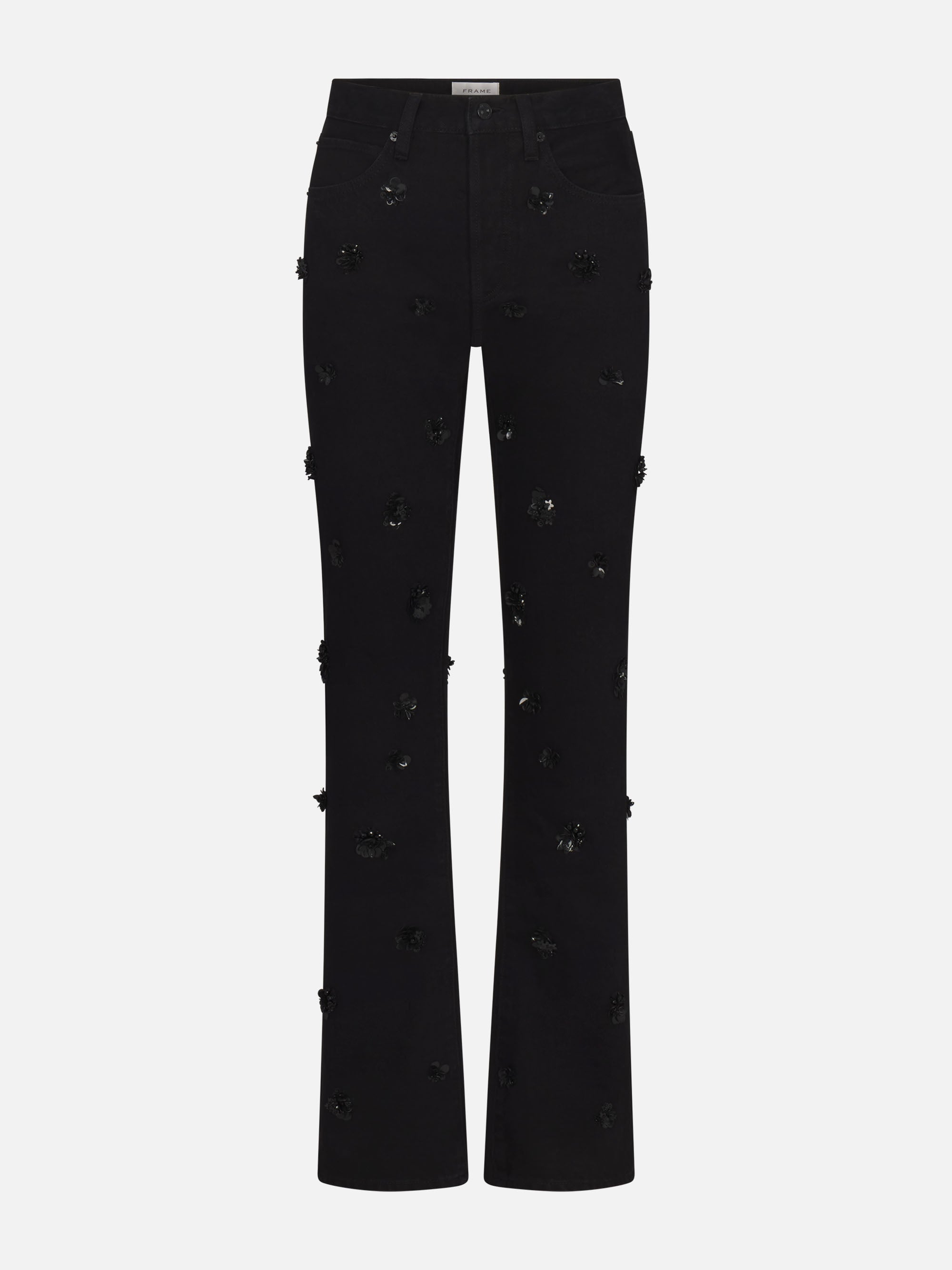 Frame The Embellished Vertical In Black