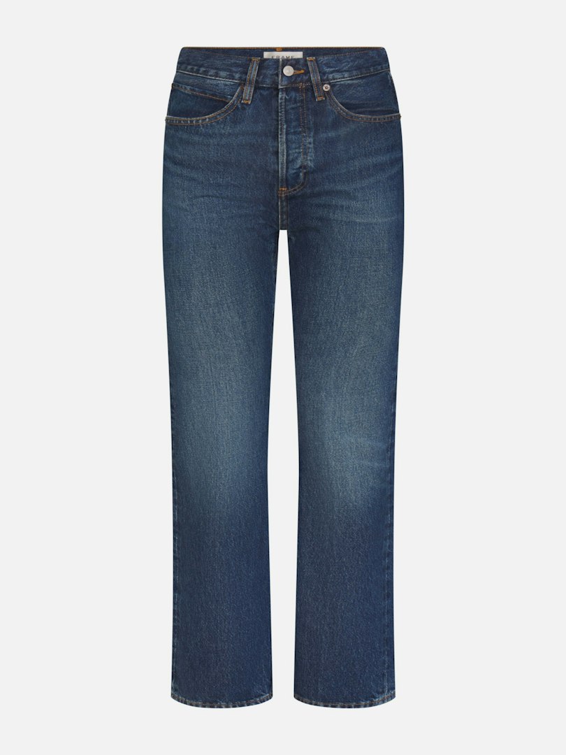 FRAME Women's The Vertical Crop Jeans Denim Size 24