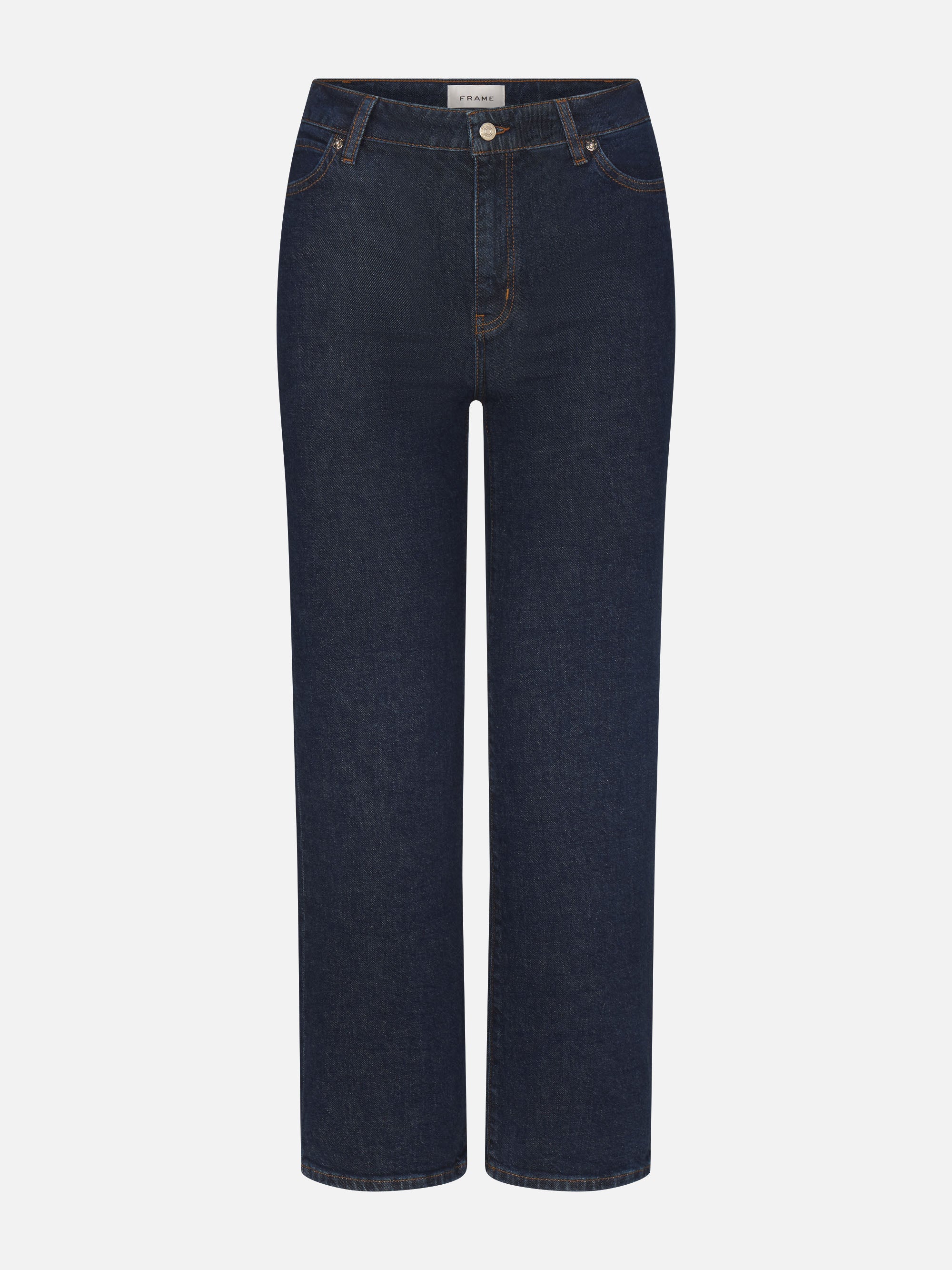 Frame The Straight Trouser Jeans In Blue