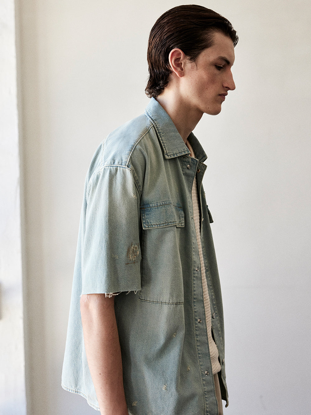 S/S RELAXED DENIM SHIRT OAHU – FRAME