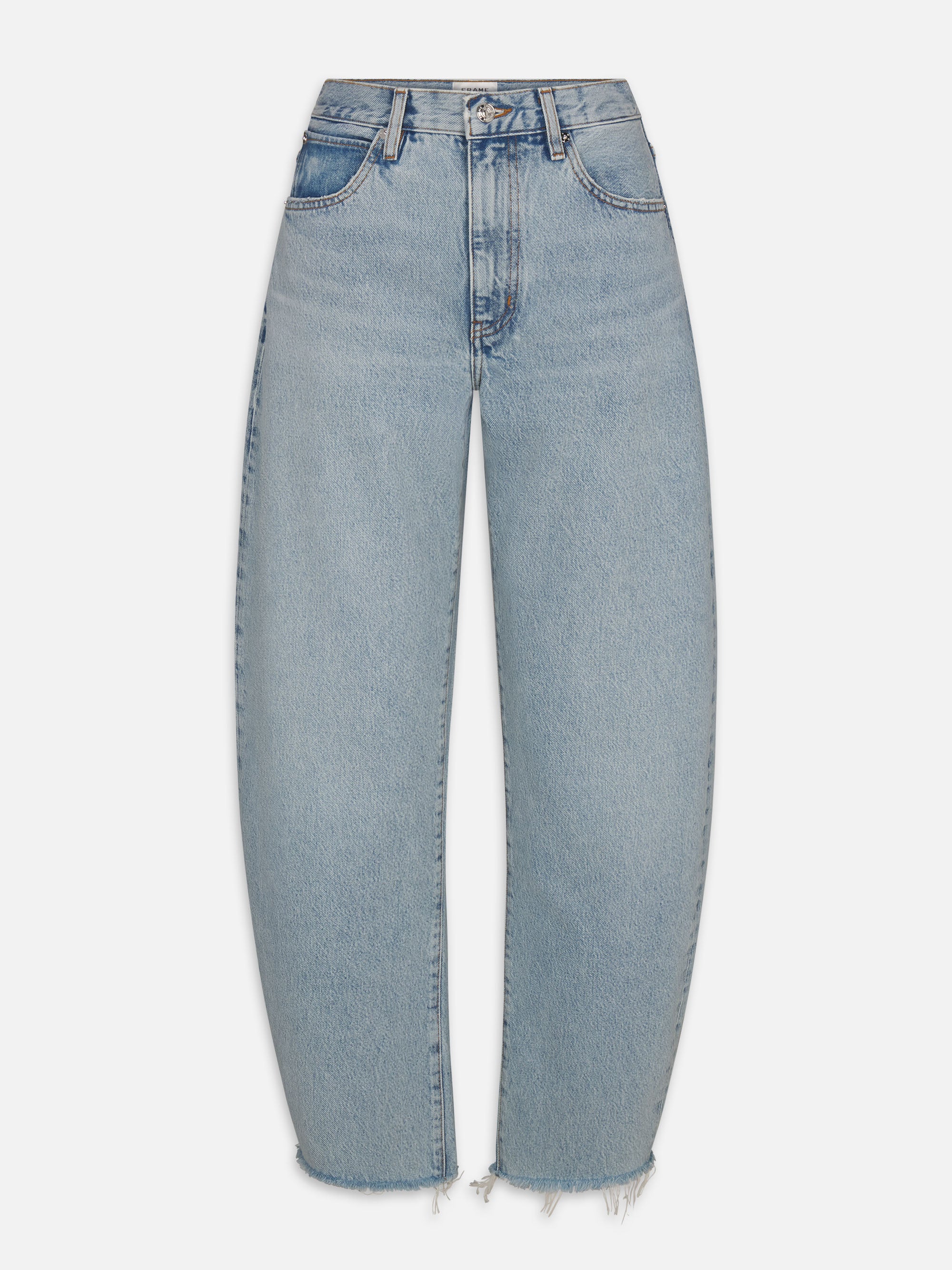 Frame The Bubble Jeans Crop In Blue