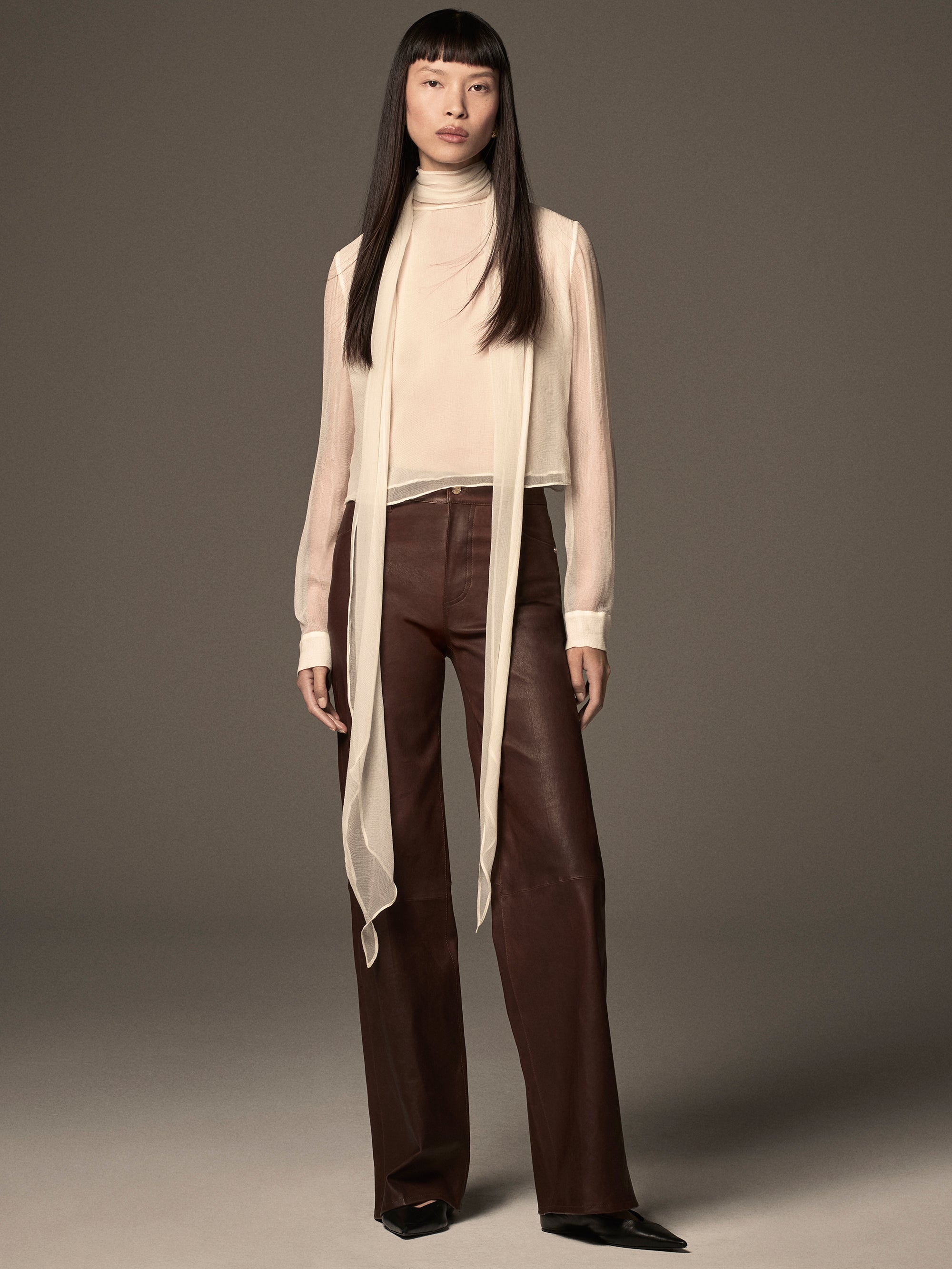 パンツ FRAME Women Straight Pants LSBL728AUCL Beige The Jane Straight Pant in Cream – Frank And Oak Canada