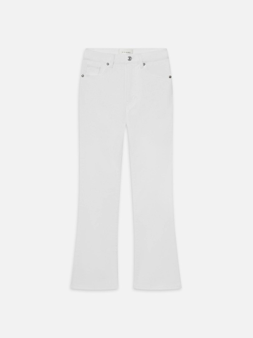 FRAME Women's The Reboot Crop Bootcut Jeans Denim Size 32