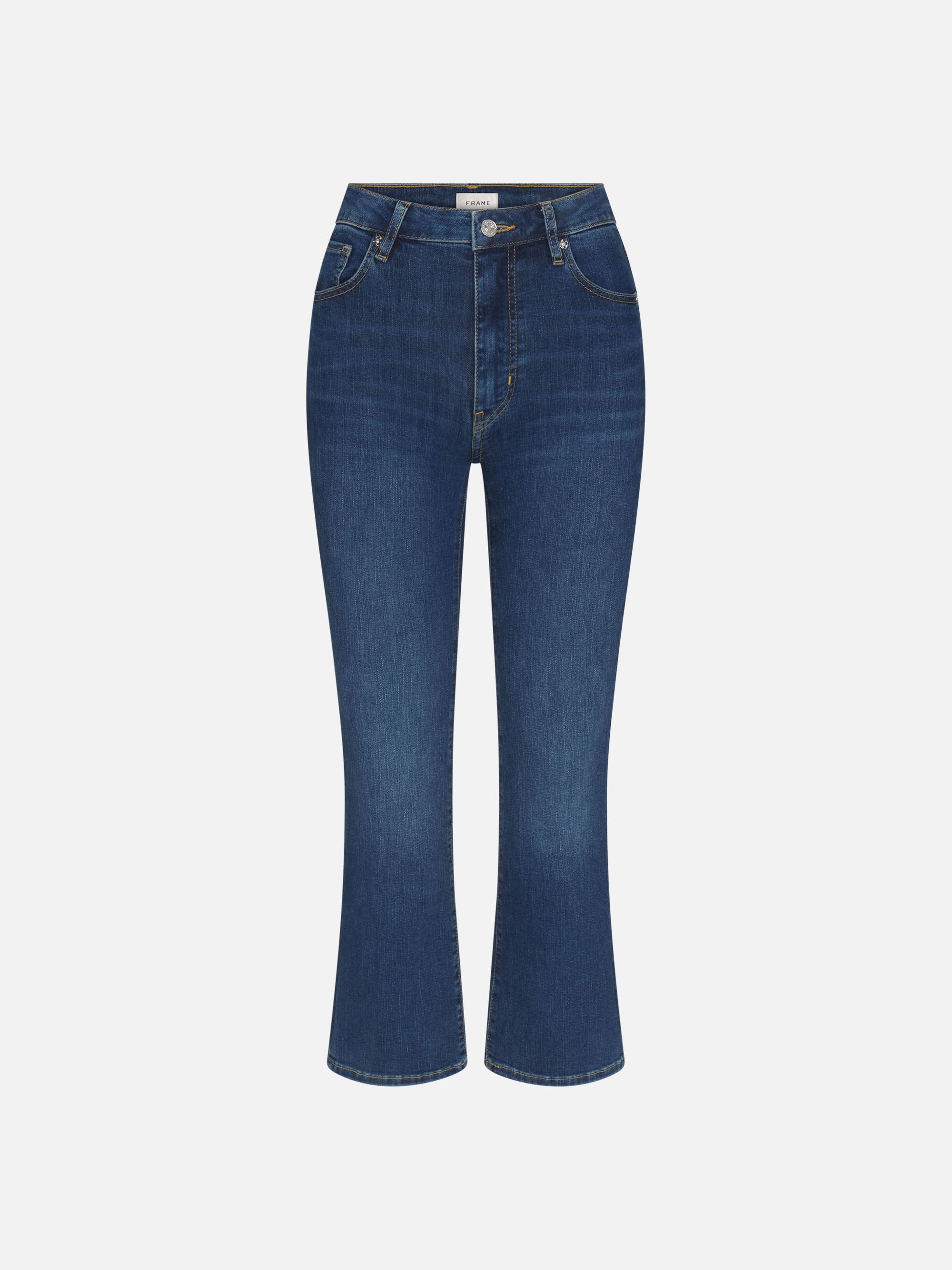 デニム・ジーパン FRAME Woman Jeans Blue LMBOS820 NAVY Frame Denim Le Sleek Straight in Femma
