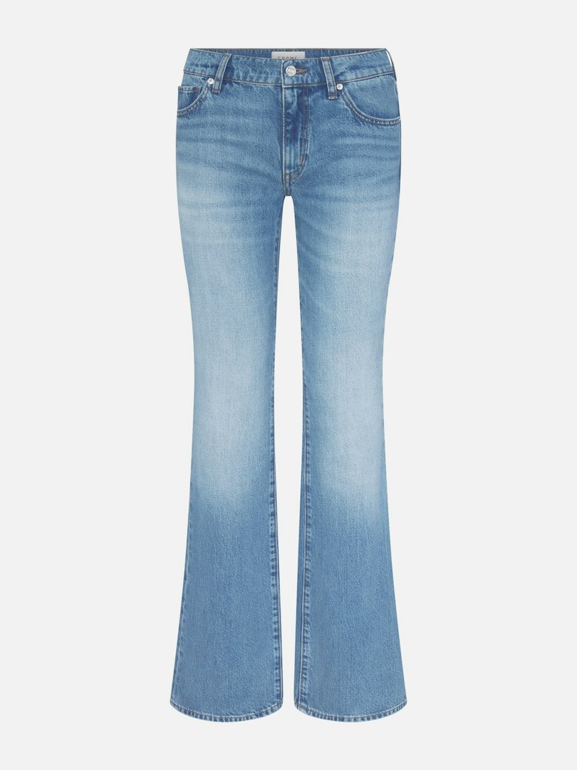 FRAME Women's The Off Duty Rodeo Jeans Flutter Denim Size 33