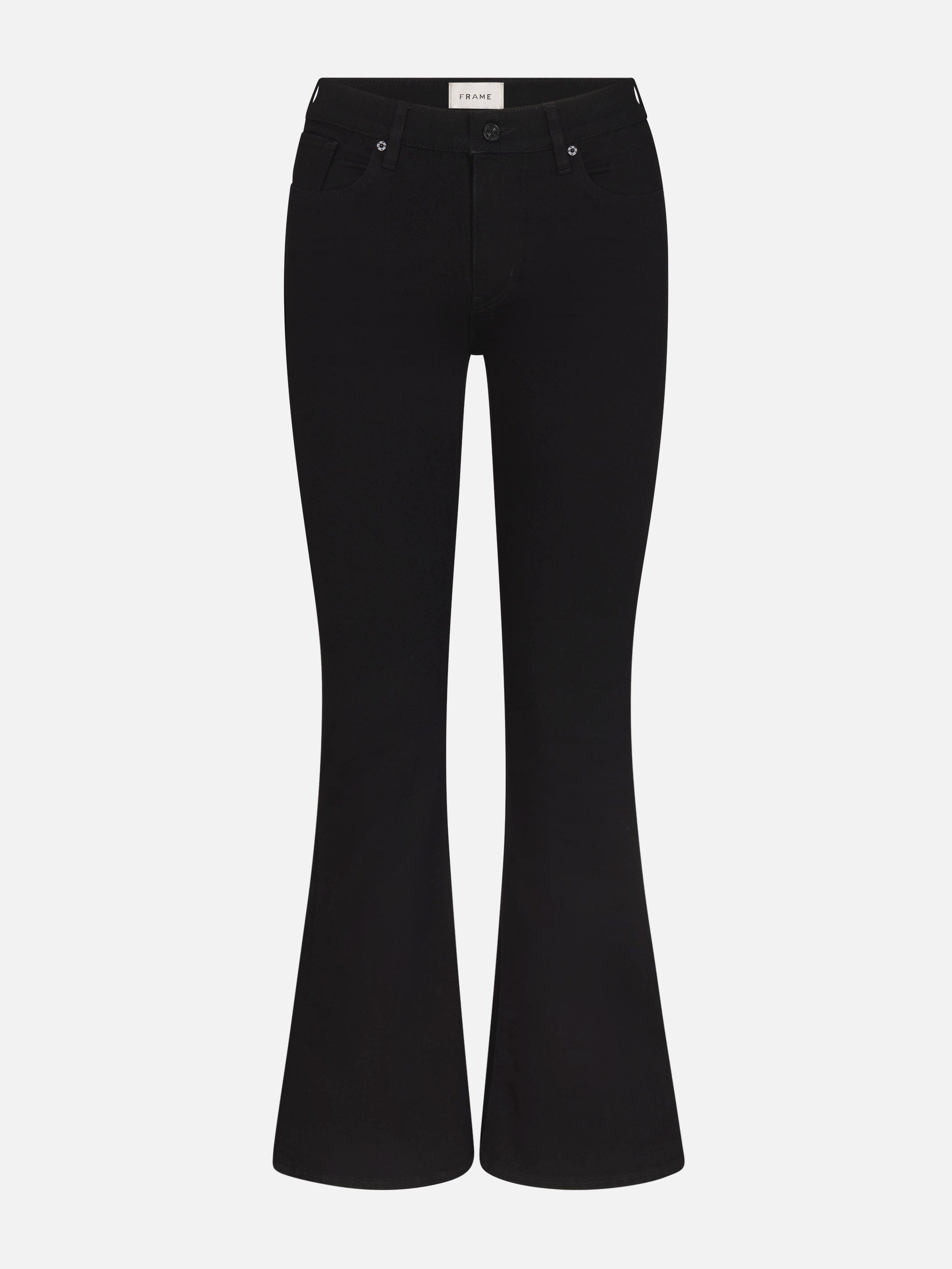 Frame Women's The Pixie Flare Jeans In Black