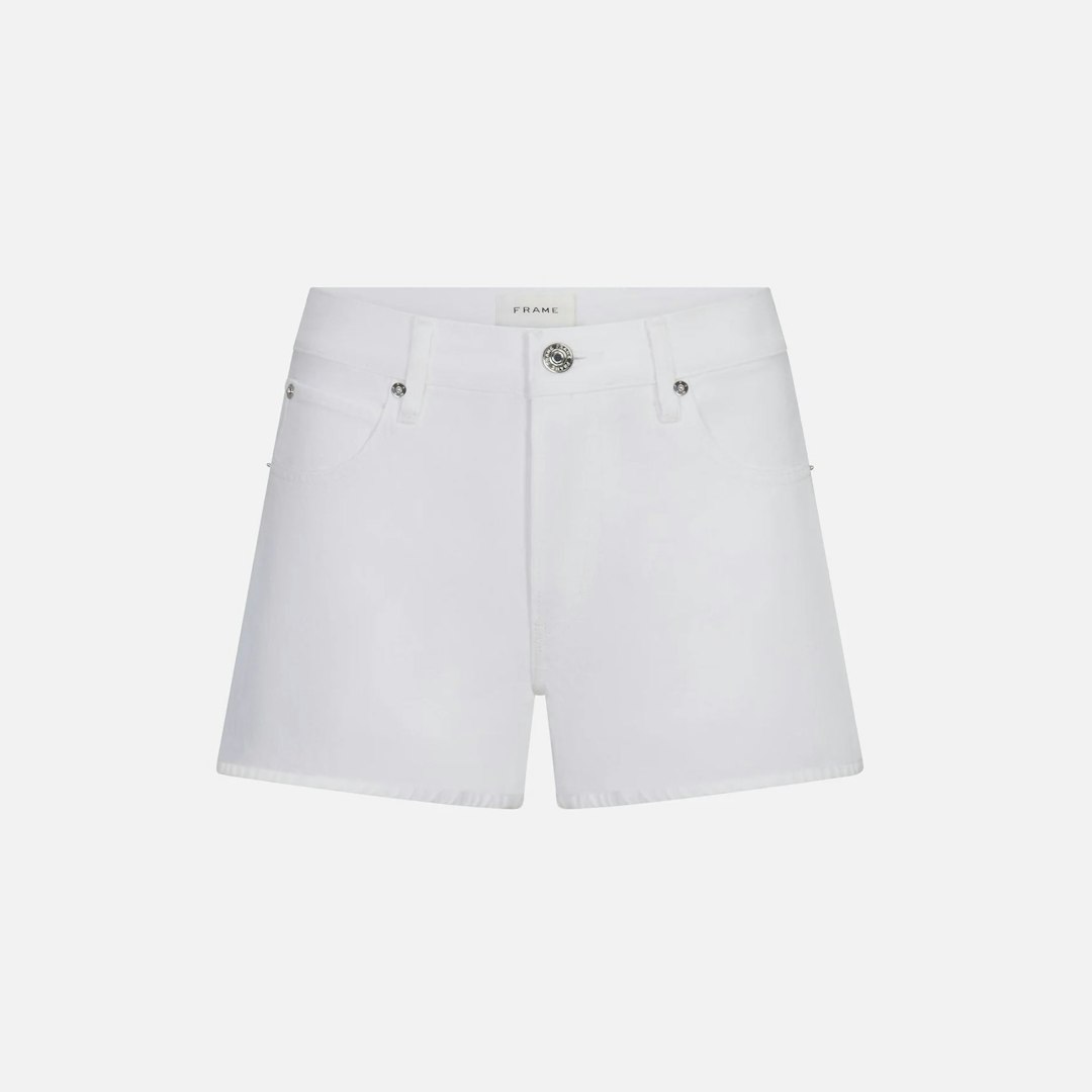 FRAME Women's The Long Hang Shorts Jeans Denim Size 31