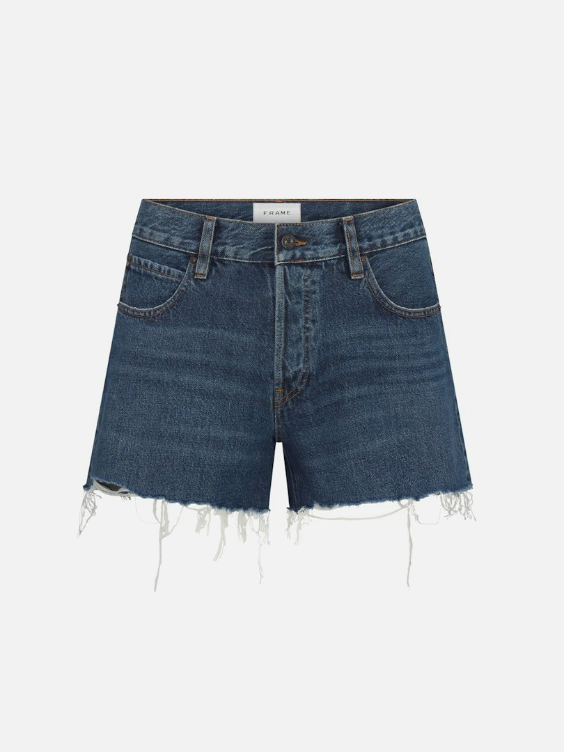 FRAME Women's The Long Hang Shorts Jeans Denim Size 30