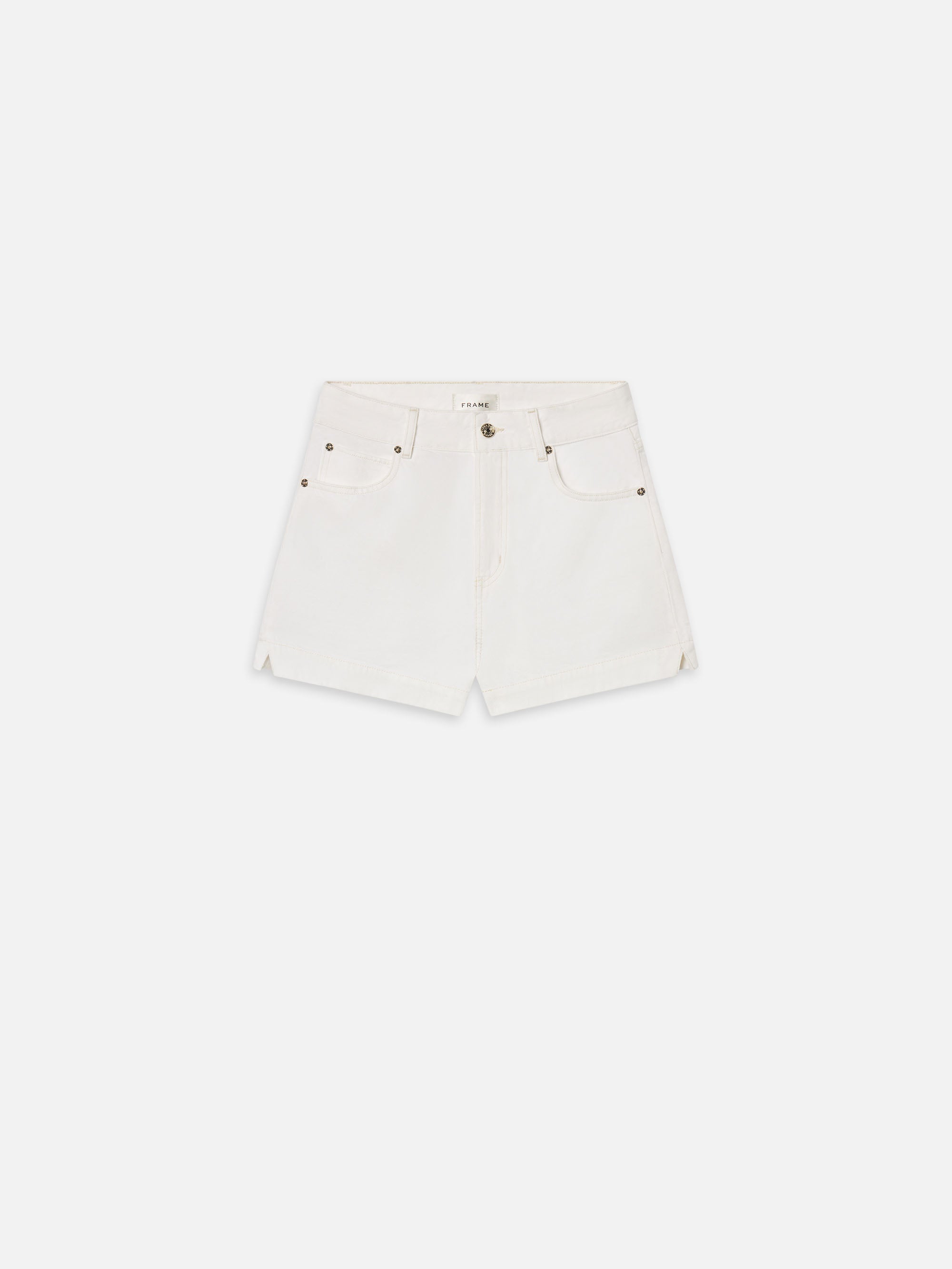 Frame The Crochet Dare Shorts In White