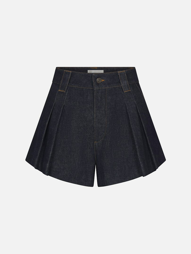 FRAME Women's The Structural Shorts Denim Size 32