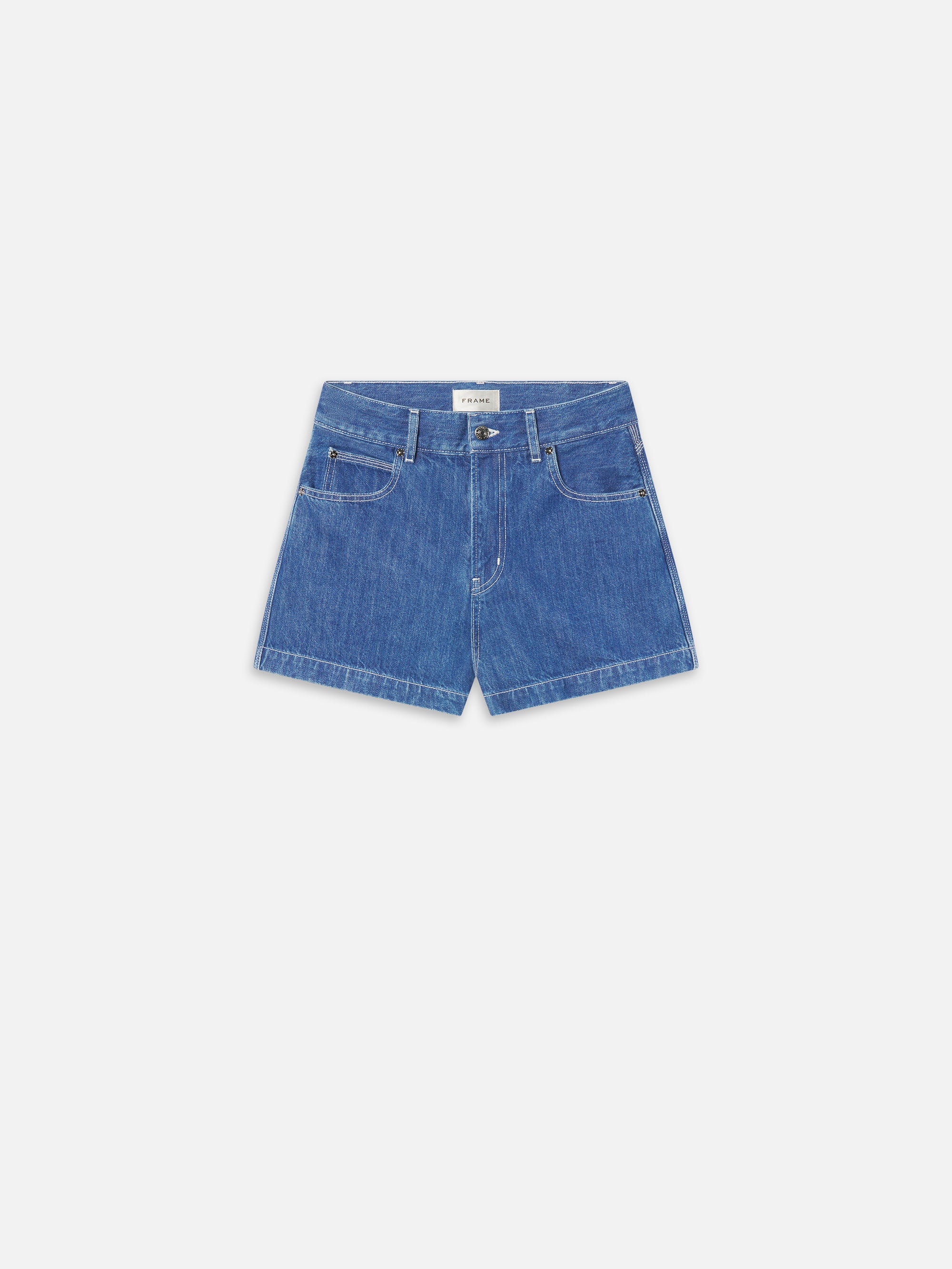 Frame The Charm Shorts In Black