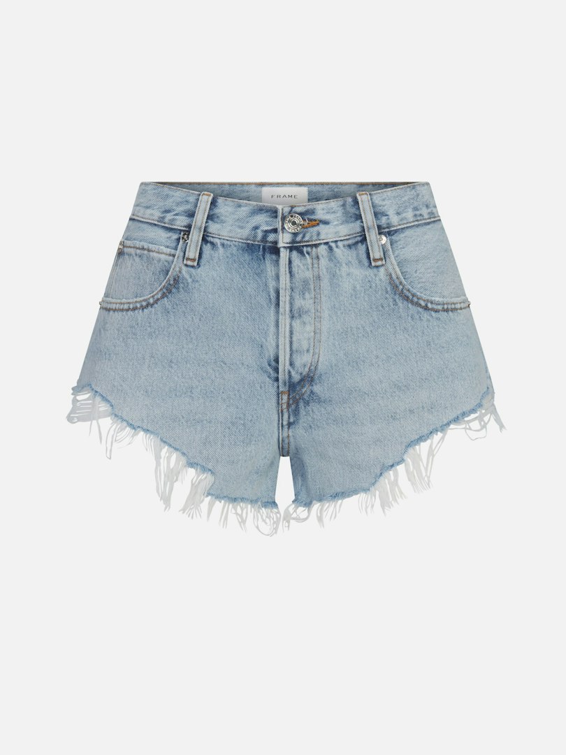 FRAME Women's The Grunge Hang Shorts Jeans Covet Denim Size 26