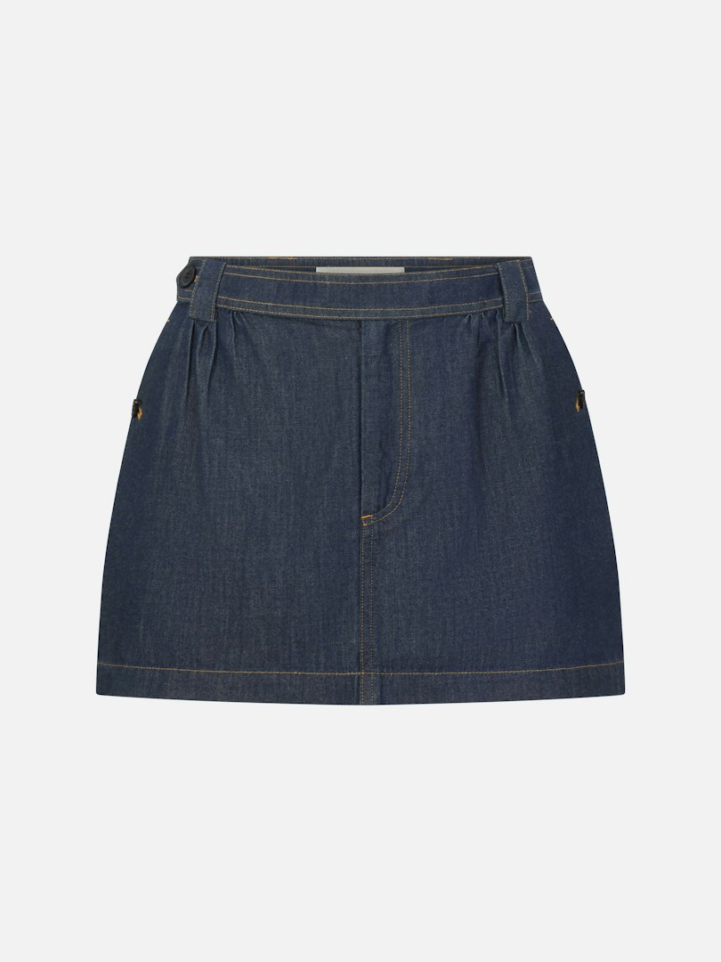 FRAME Women's The Denim Utility Skirt Size 0