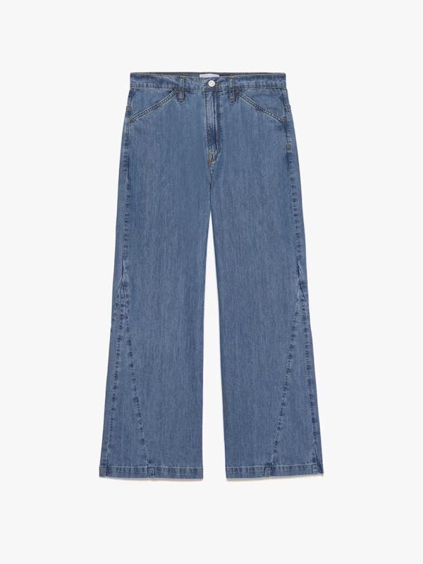 Frame Denim High Rise Baggy Pant Hot Pink - ShopStyle Jeans