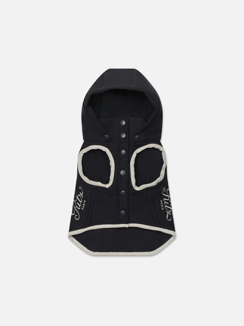 FRAME Ritz Dog Puffer Navy Size Medium