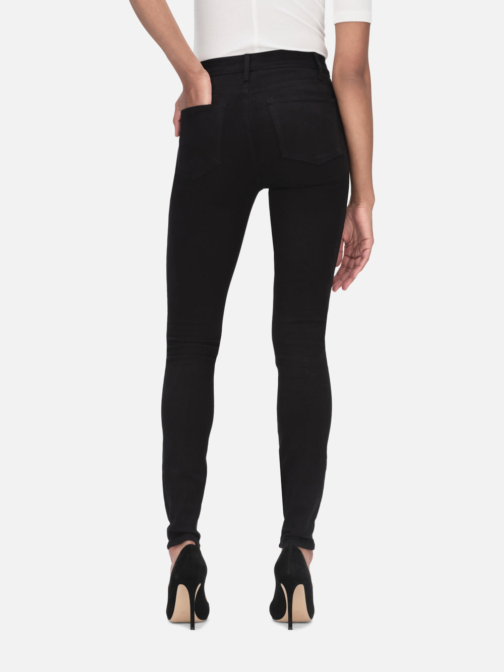 Frame Le high quality High Skinny Jeans in Hidalgo Chewed Hem