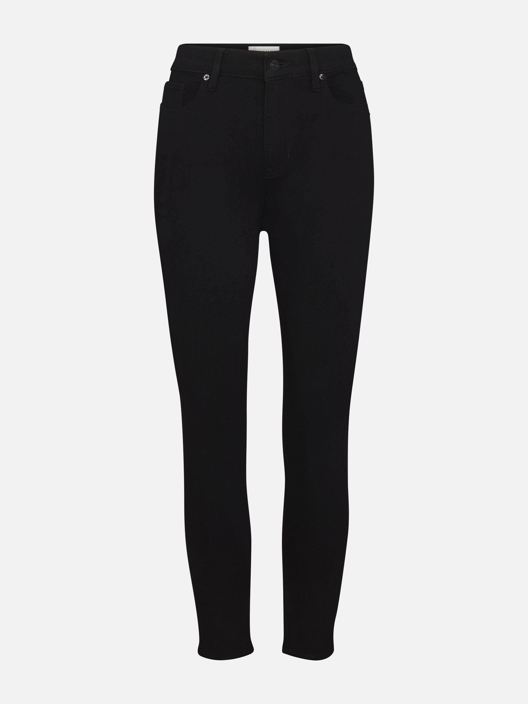Frame Le High Skinny Jeans In Black