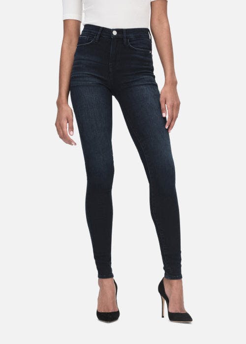 J Brand Super Skinny Mid Rise Black Velour Pants Women's Size 32