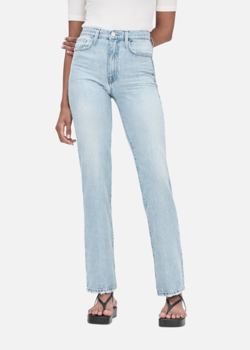 Buy FRAME Le High Waist Flare Jeans - Toledo At 67% Off | Editorialist