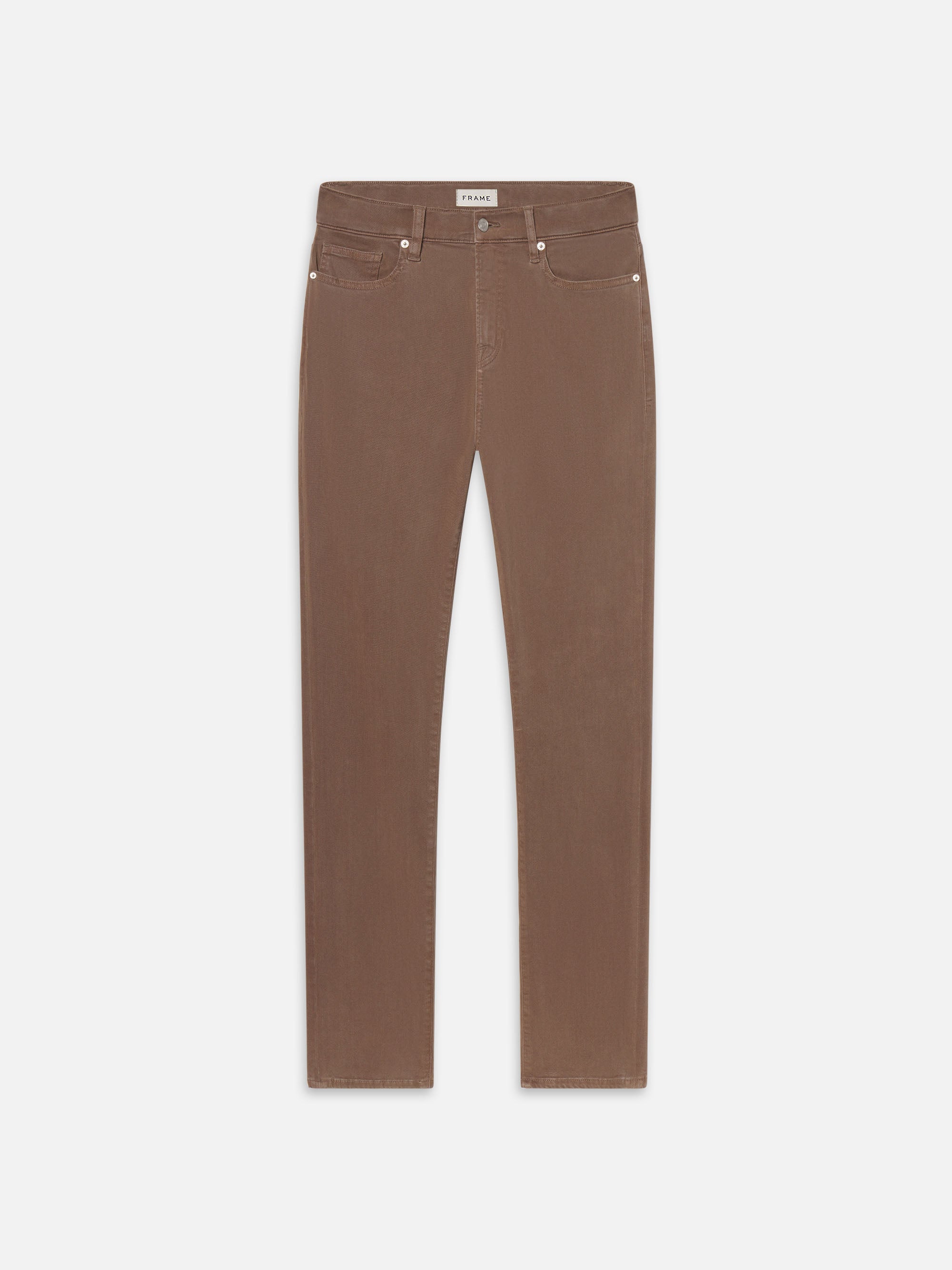 Frame L'homme Slim Jeans In Brown
