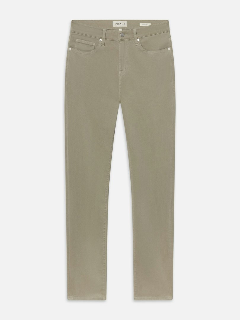 FRAME Men's L'Homme Slim Brushed Twill Jeans Denim Size 29