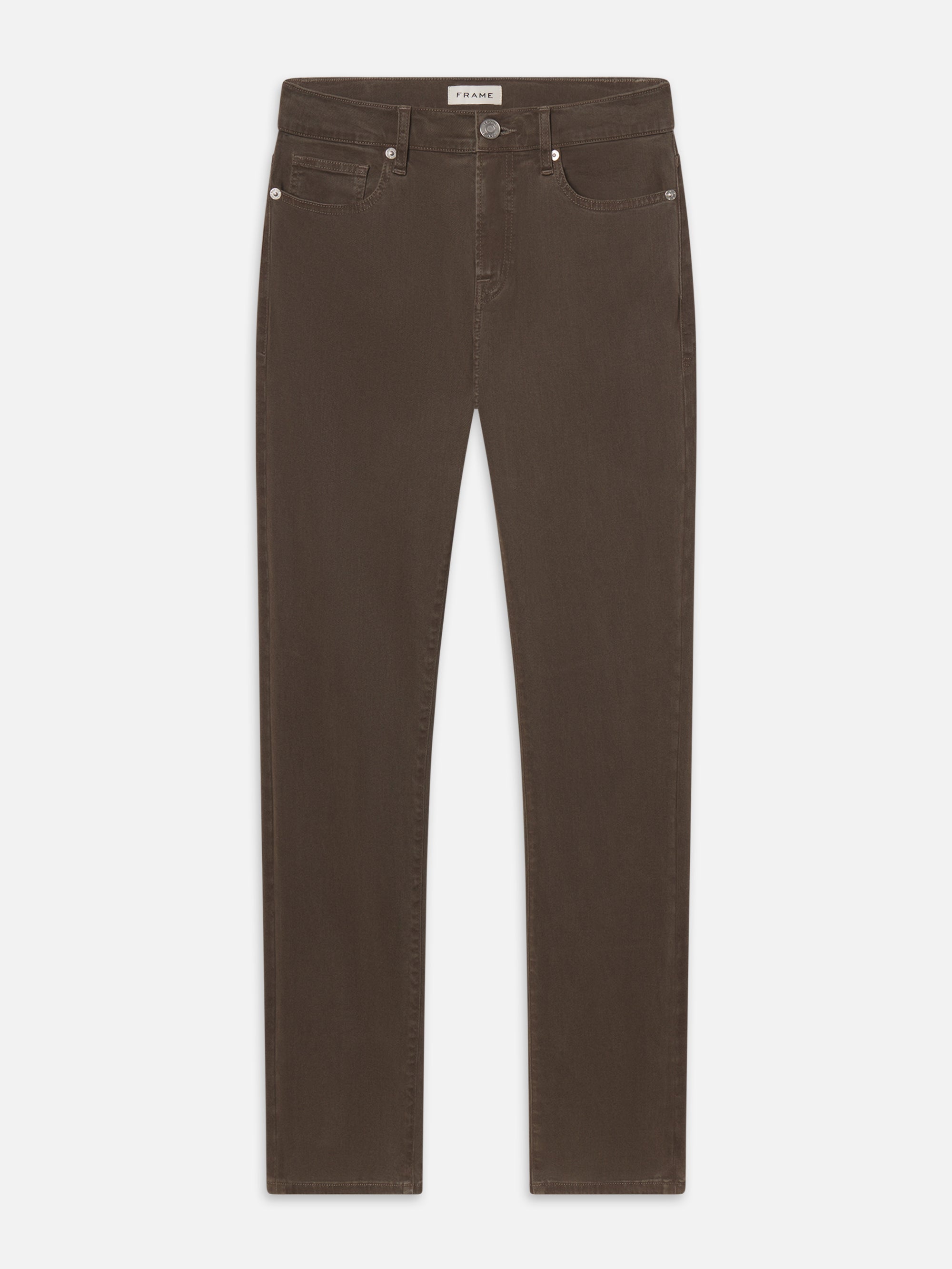 Frame L'homme Slim Jeans In Brown