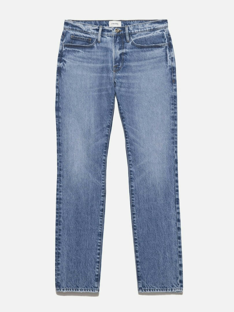 FRAME Ritz Men's L'Homme Slim Jeans Bluejay Denim Size 38
