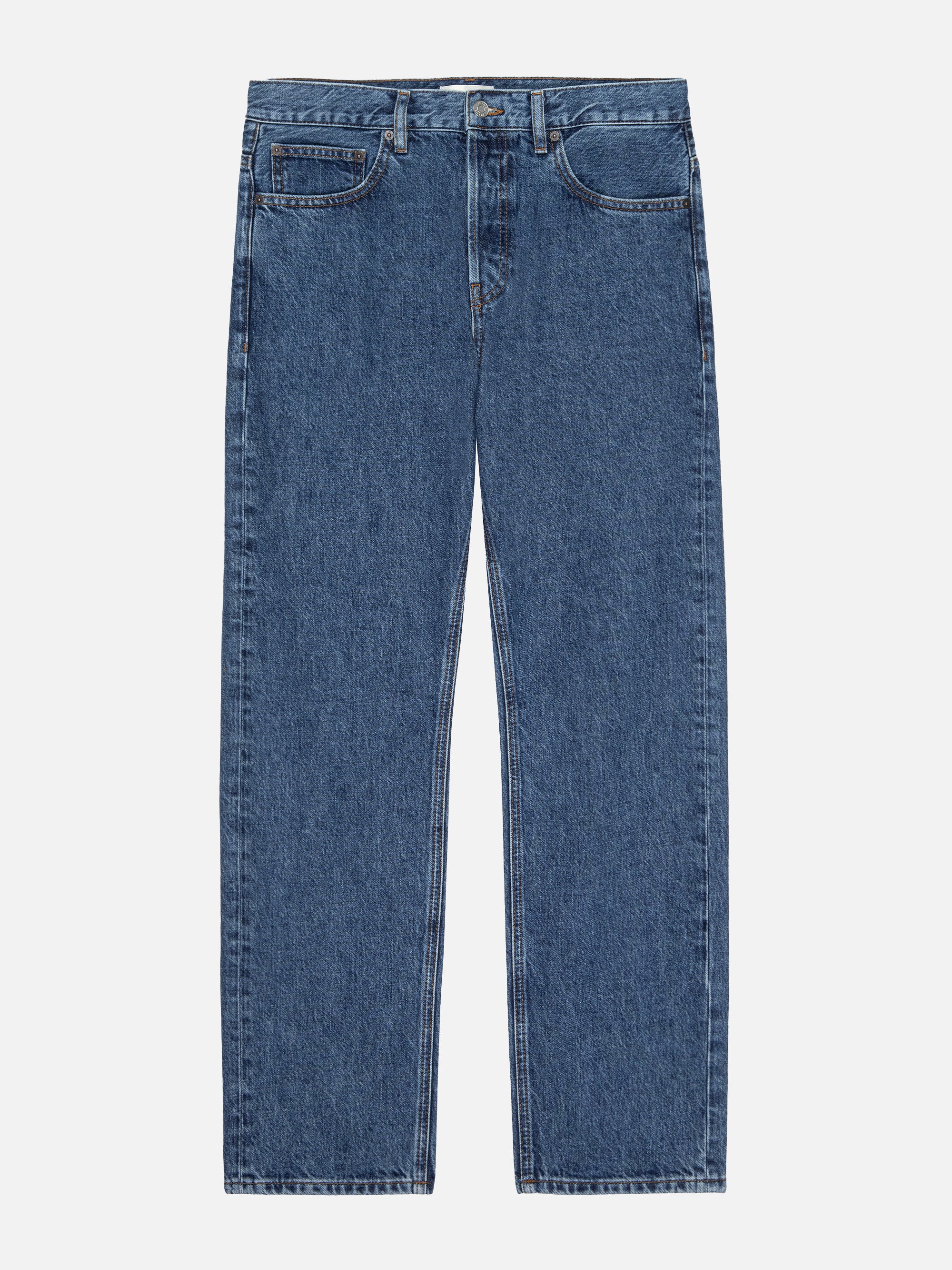Frame The Straight Jeans In Blue