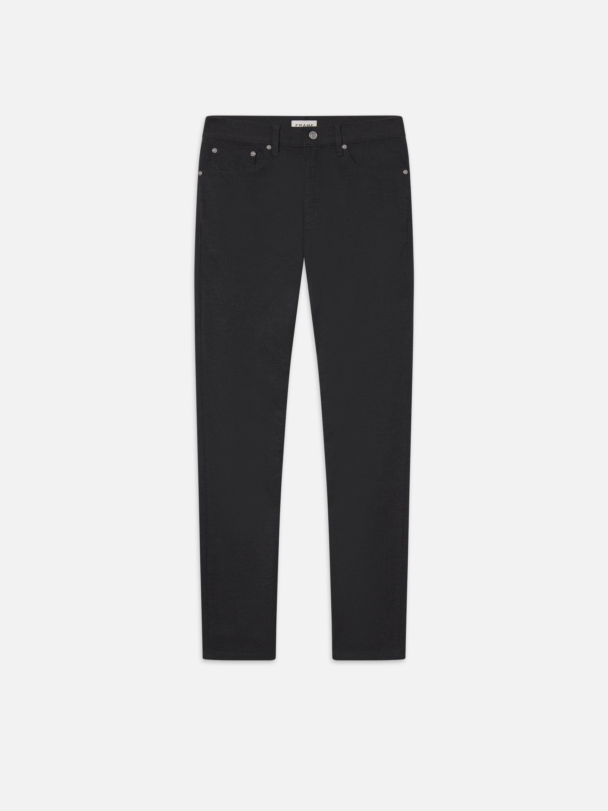 Frame Modern Straight Jeans In Gray