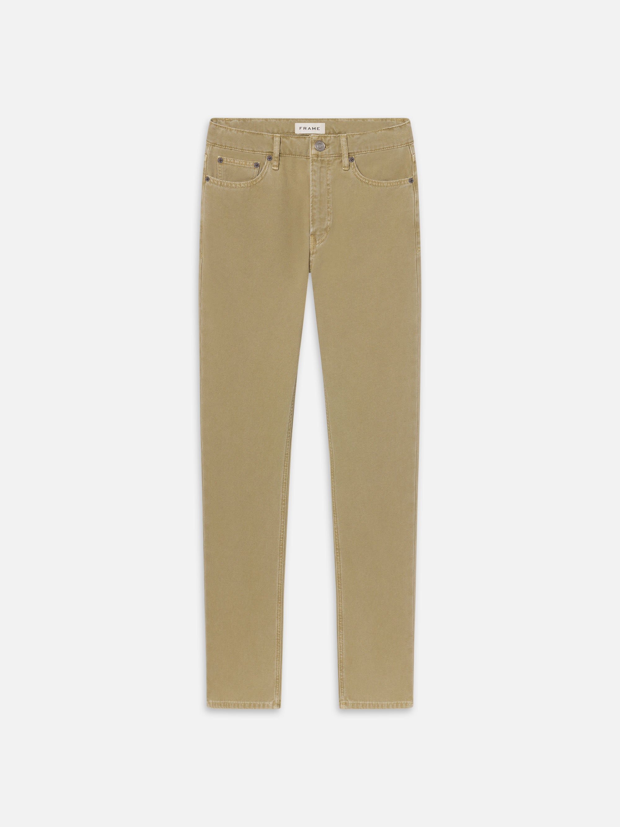 Frame The Straight Jeans In Brown