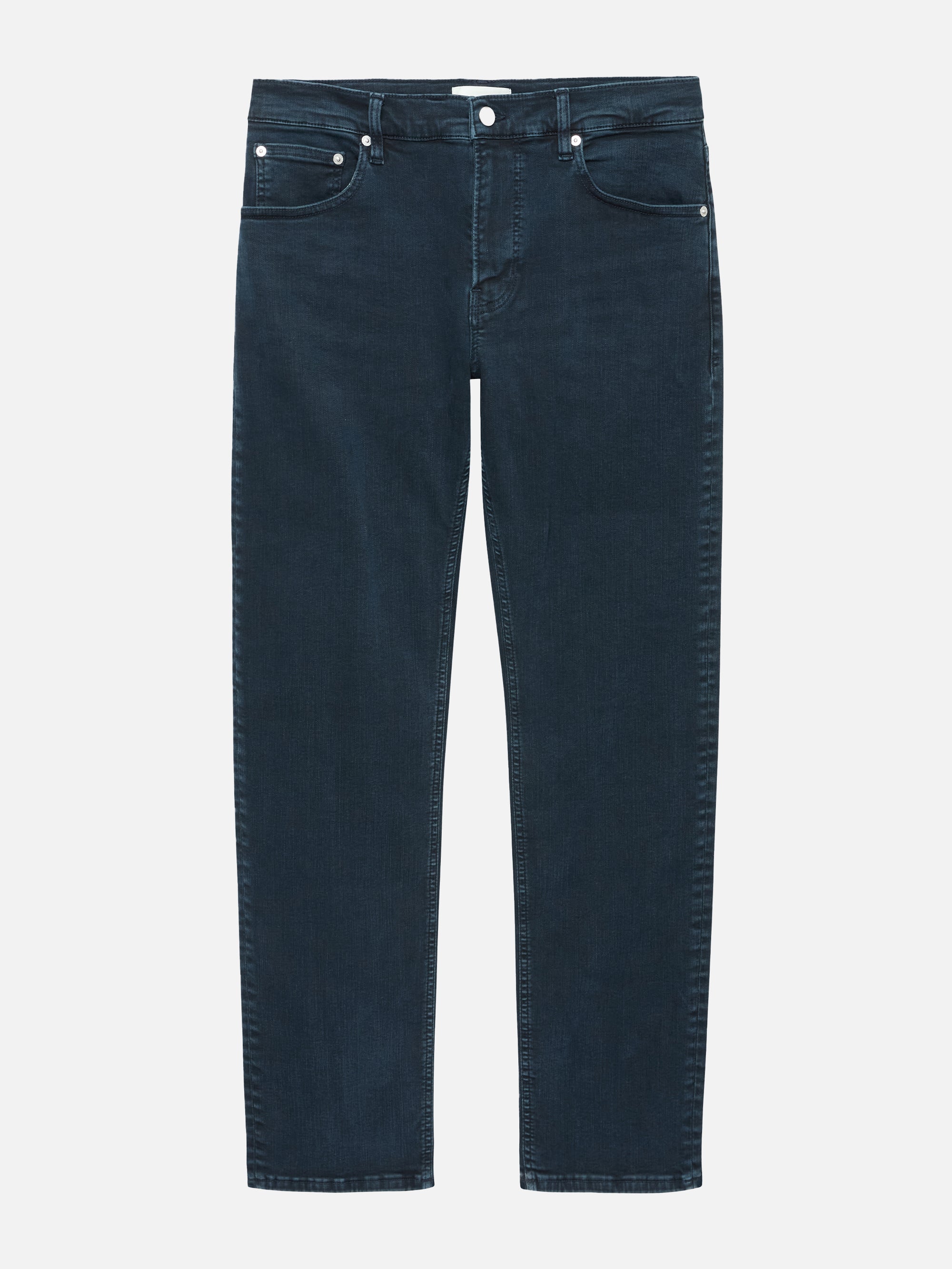 Frame Jetset Modern Straight Denim Jeans In Blue