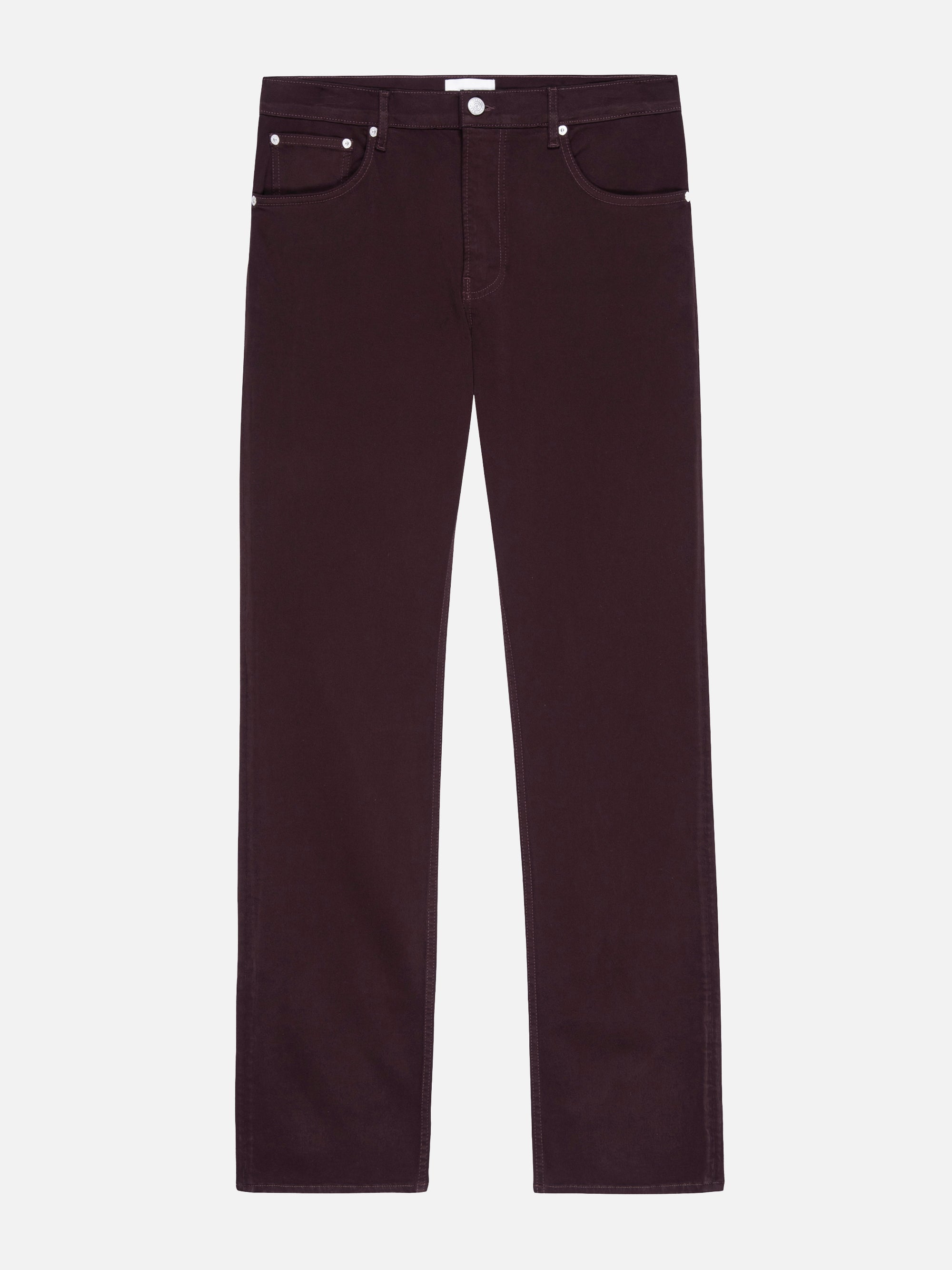 Frame Modern Straight Jeans In Purple