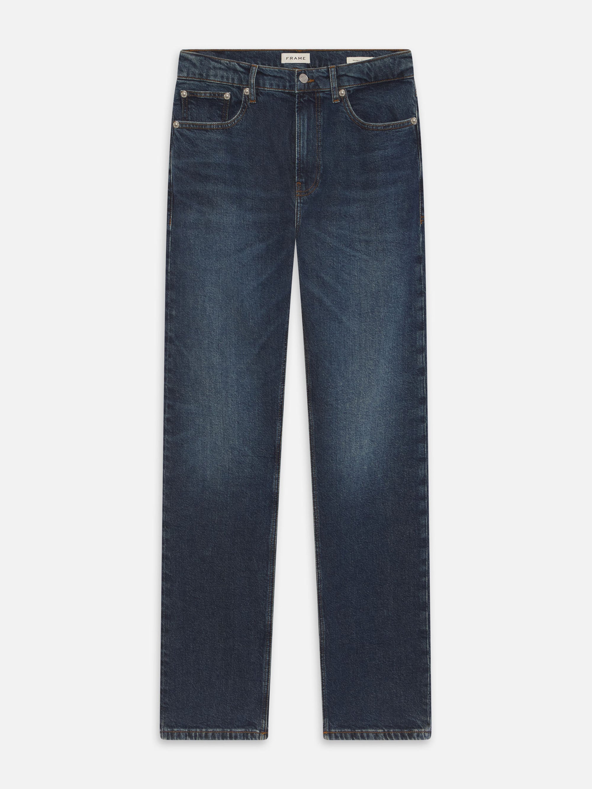 ボトムスその他 Frame Blue jeans in super stretch denim FRAME Le High Straight in Calvin Blue