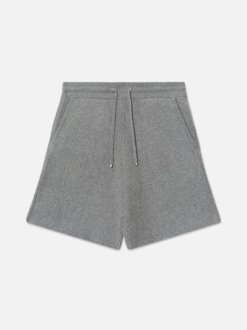 FRAME Ritz Men's Cashmere Shorts Warm Gray Size Medium