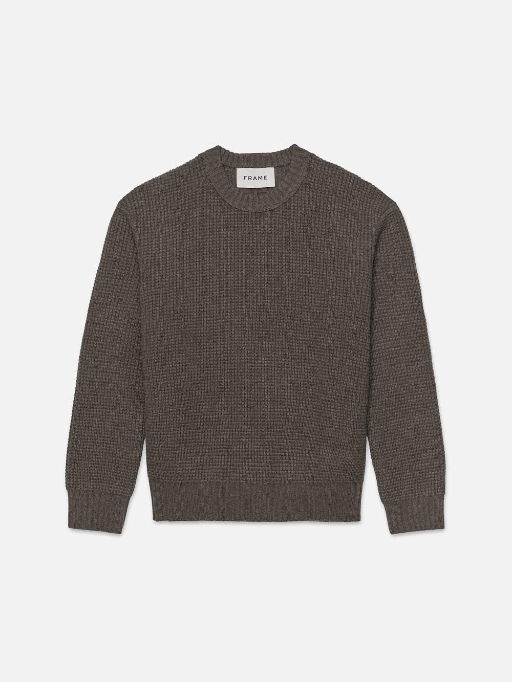 Wool Crewneck Sweater in Mole – FRAME