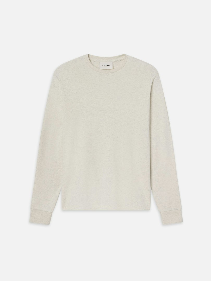 FRAME Men's Duo Fold Long Sleeve T-Shirt Size XL