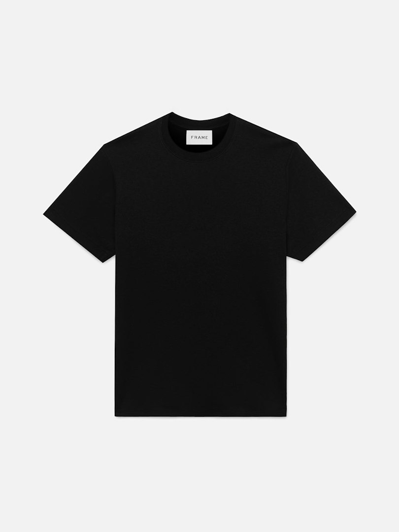 FRAME Men's Duo Fold T-Shirt Cotton Size Large