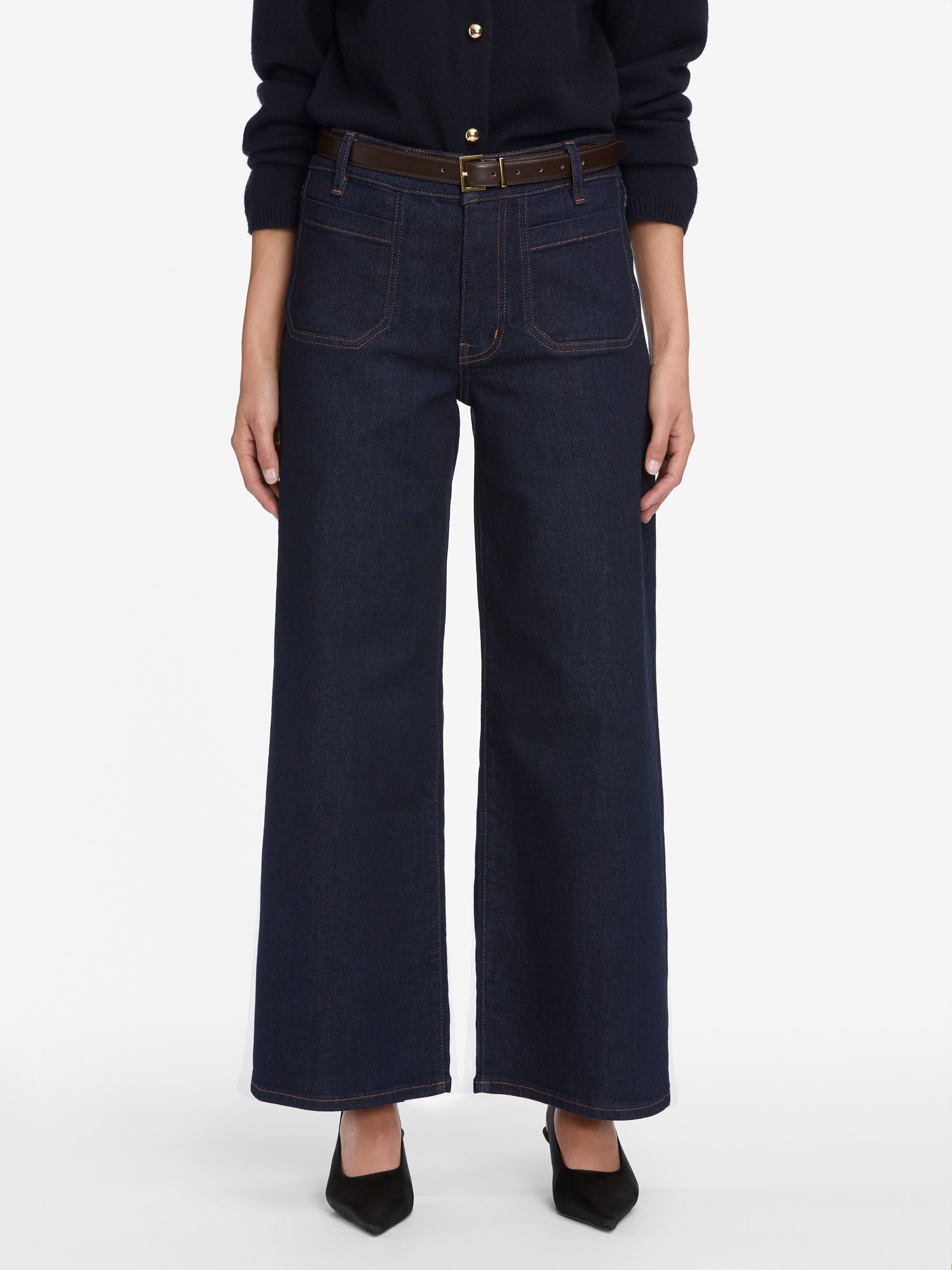 LE SLIM PALAZZO MODERNIST POCK RINSE – FRAME