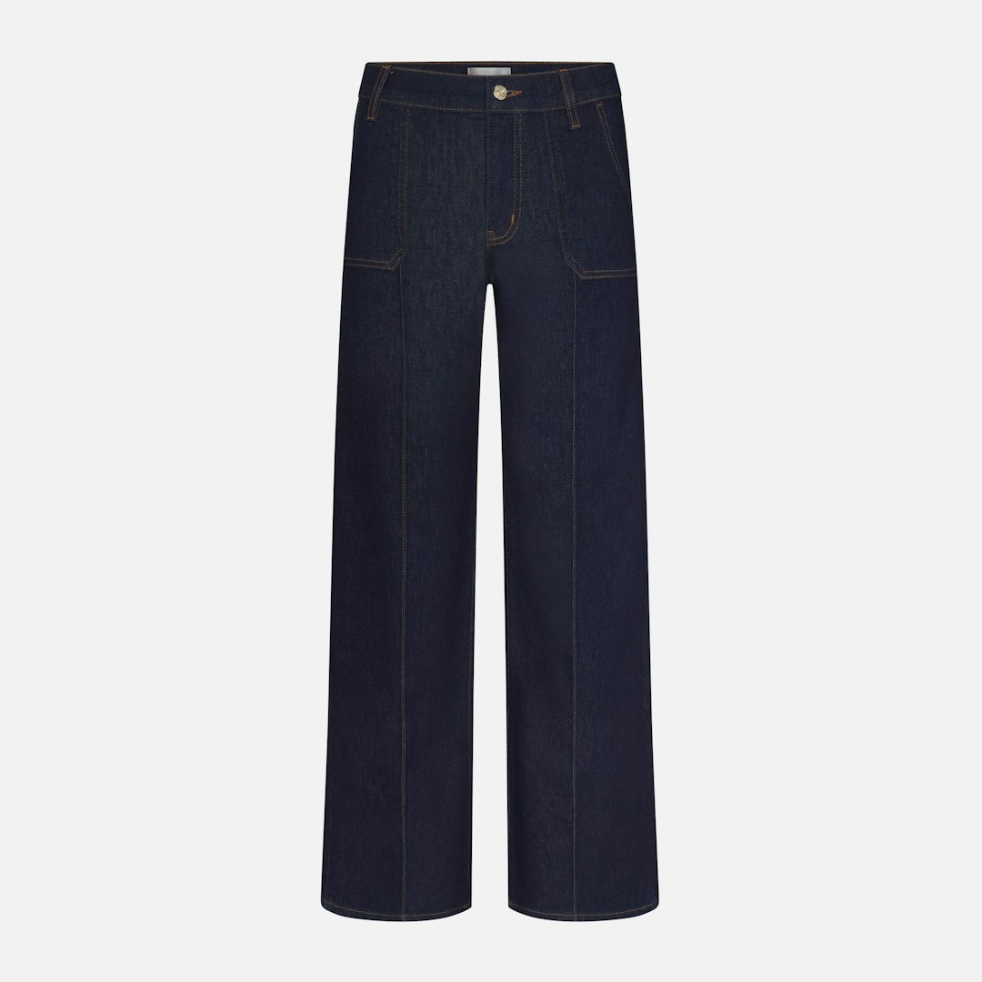 FRAME Women's Le Pixie Slim Palazzo Pintuck Pocket Jeans Denim Size 29