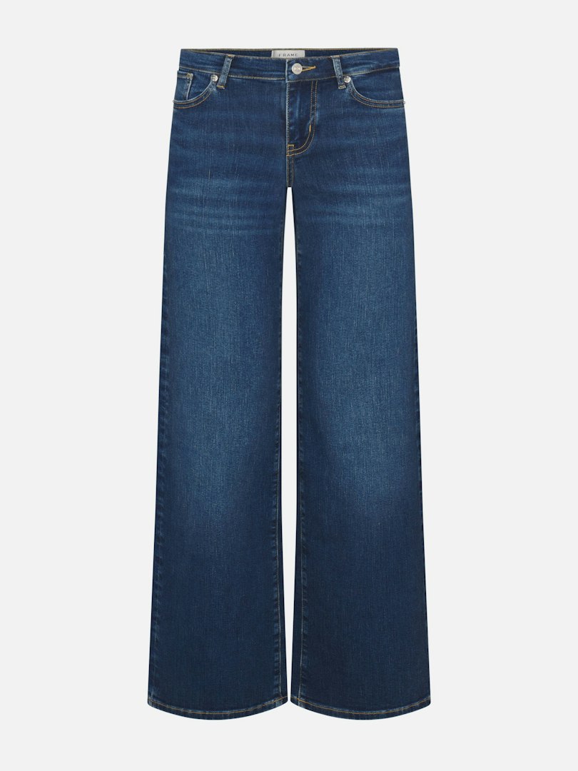 FRAME Women's Low Rise Le Slim Palazzo Jeans Denim Size 29