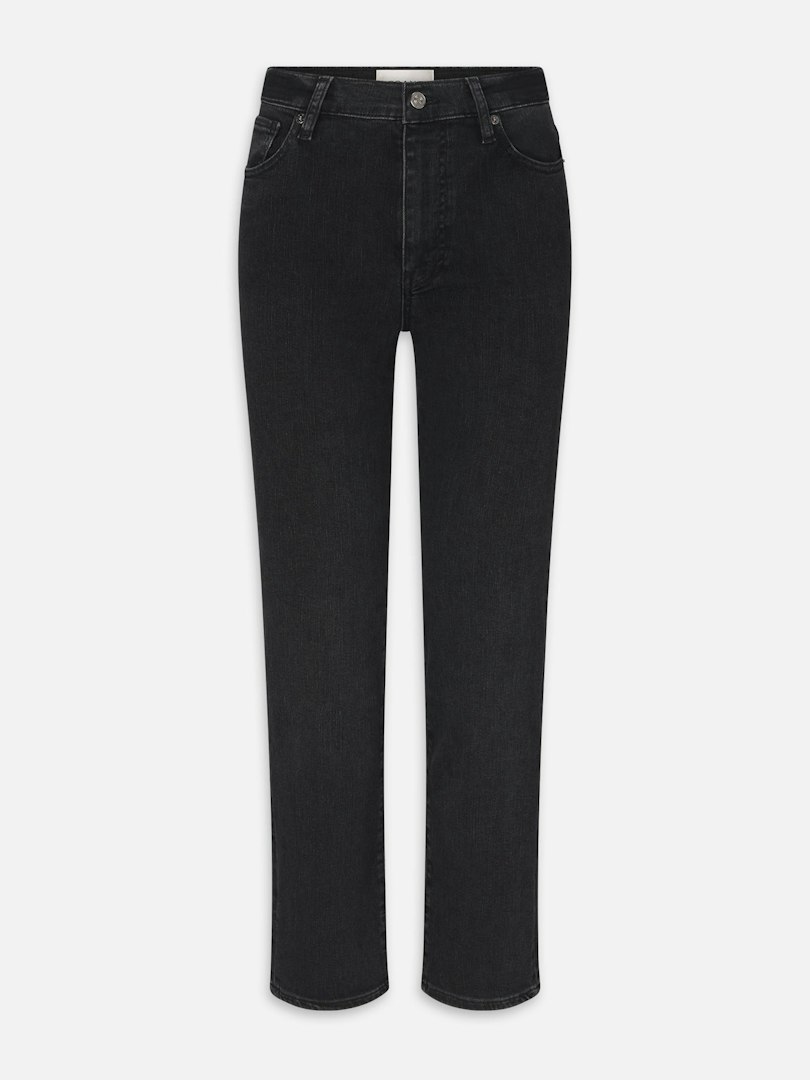 FRAME Women's Le Sleek Straight Jeans Meteor Denim Size 31