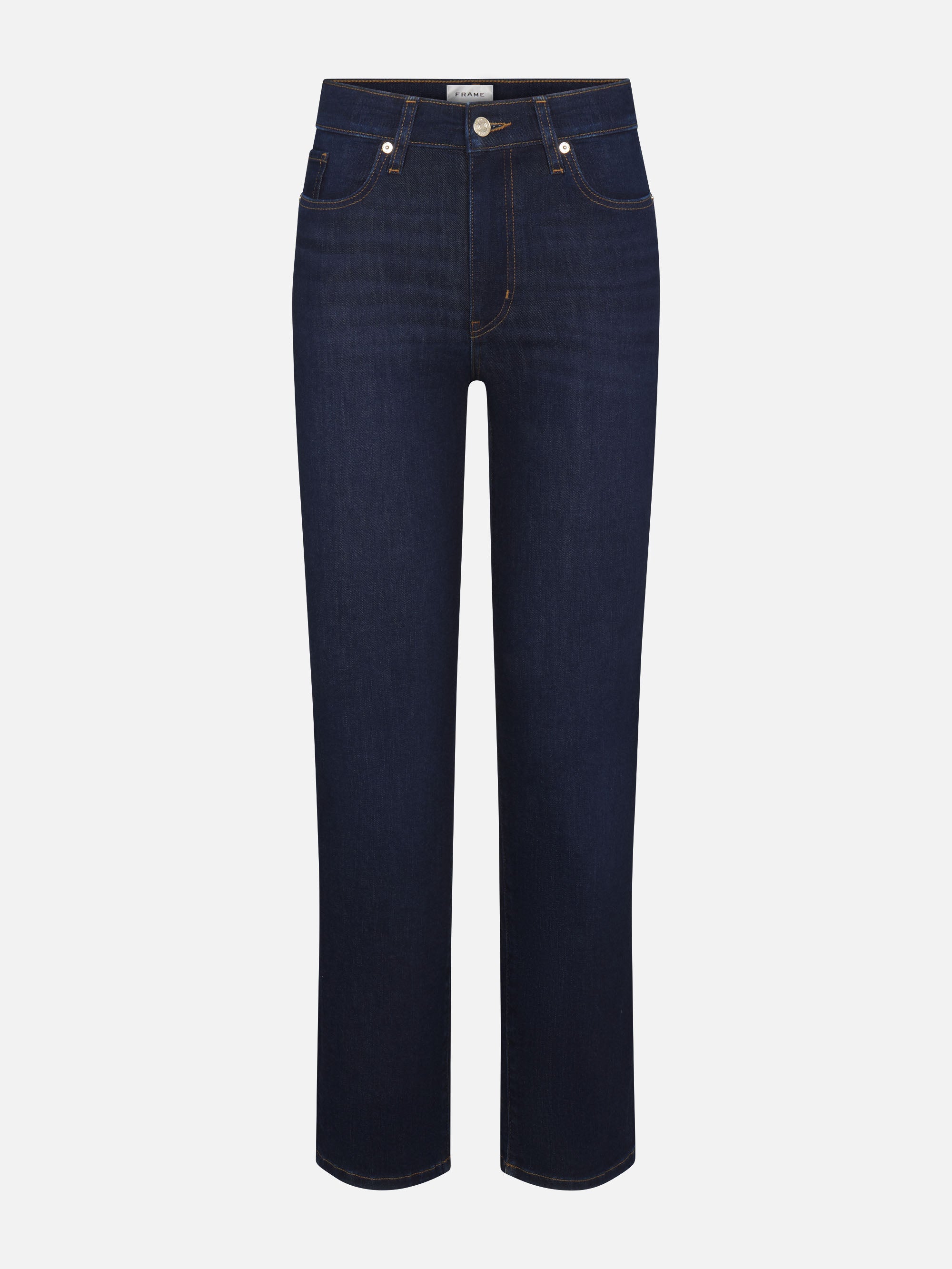 Frame Pixie Le Sleek Straight Jeans In Blue