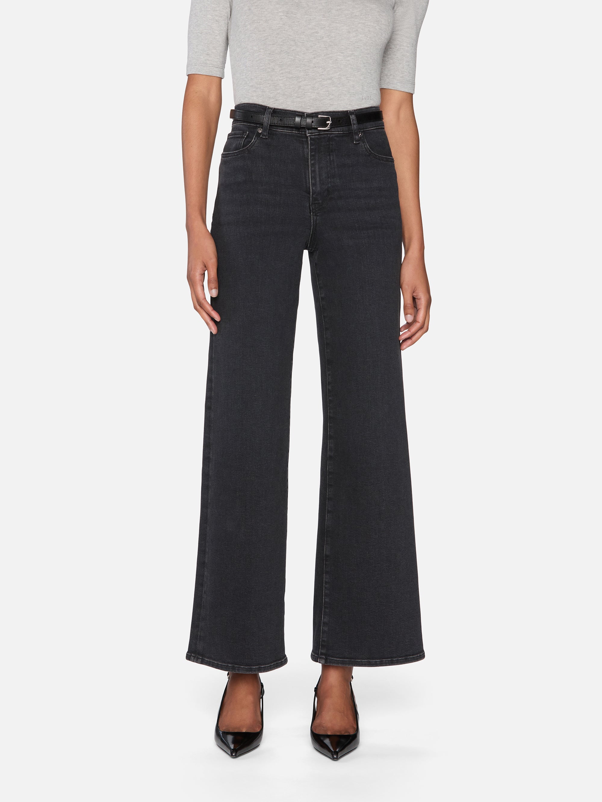 THE BUBBLE CROP KNOCK OUT RAW FRAY – FRAME
