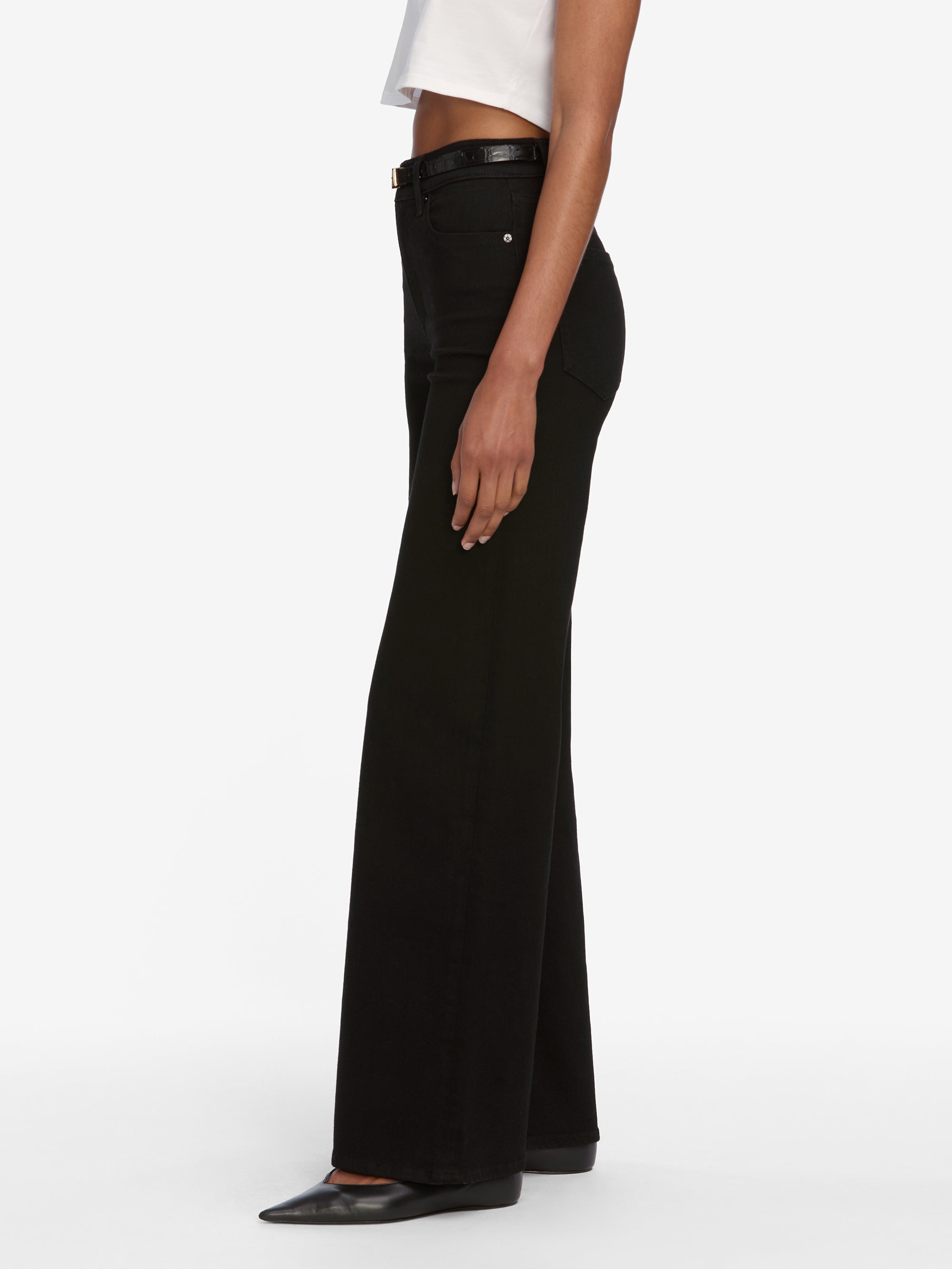 LE SLIM PALAZZO BLACK – FRAME