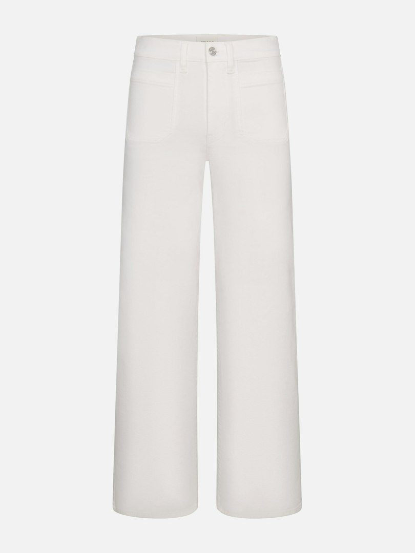 FRAME Women's Le Slim Palazzo Modernist Pocket Jeans Denim Size 27