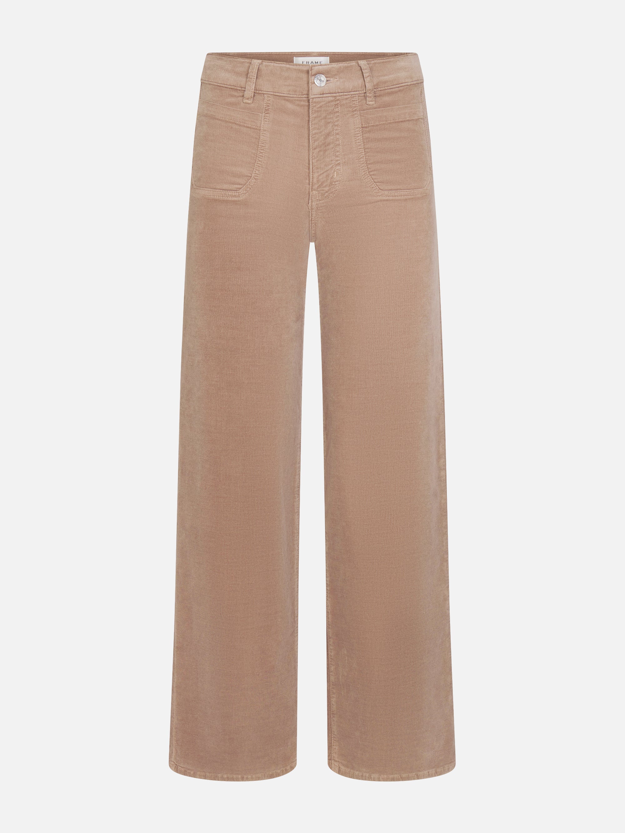 Frame Women's Le Slim Palazzo Modernist Pocket Corduroy Pants