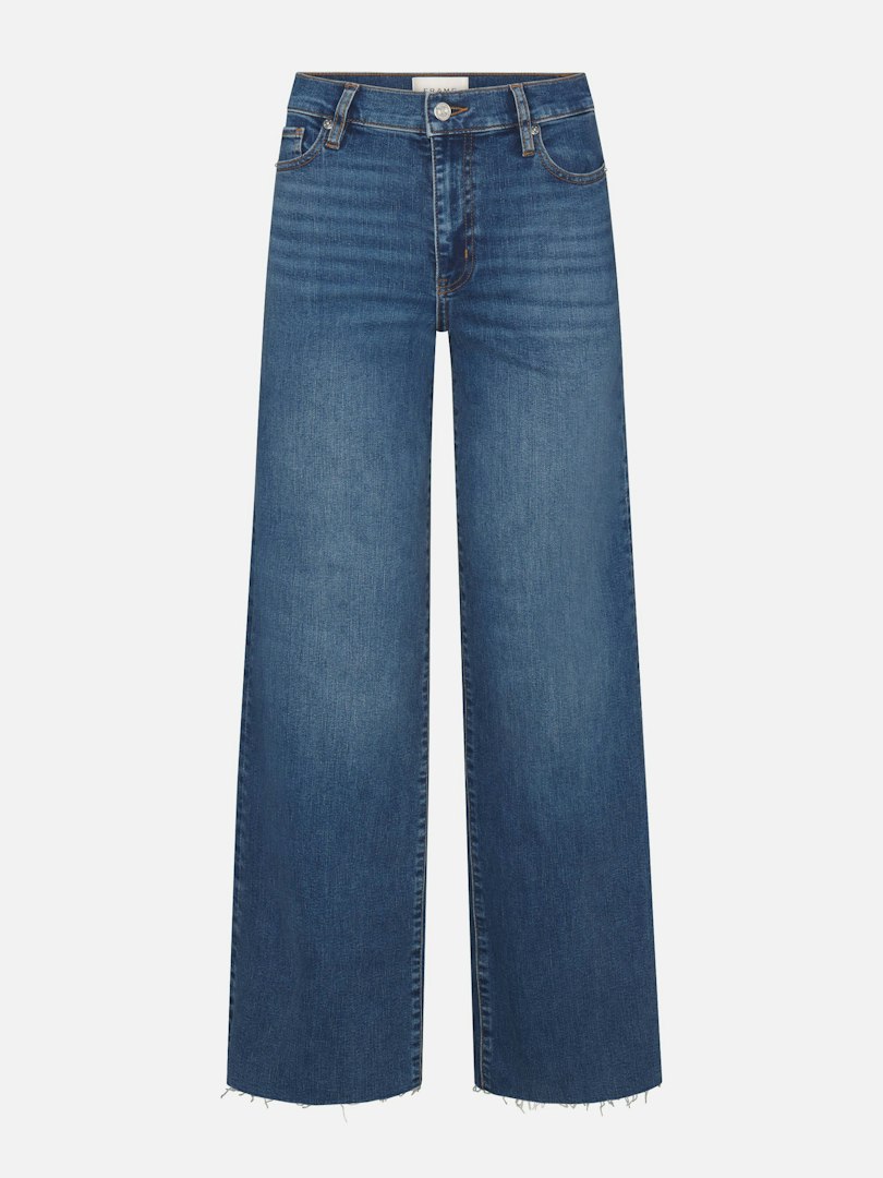 FRAME Women's Le Slim Palazzo Jeans Denim Size 24