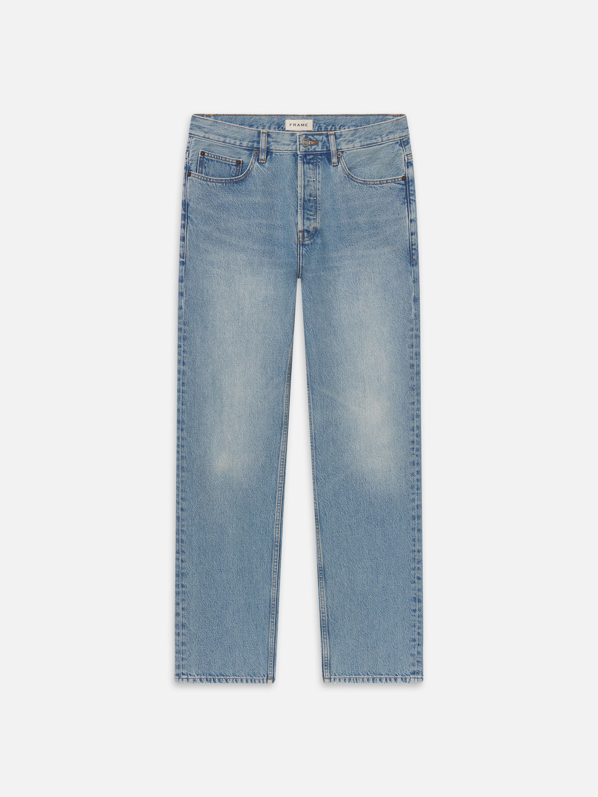Frame Relaxed Jeans In Blue